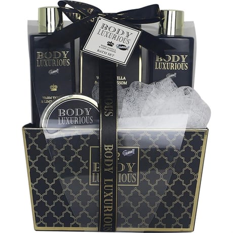 Corbeille bain trapeze black luxurious