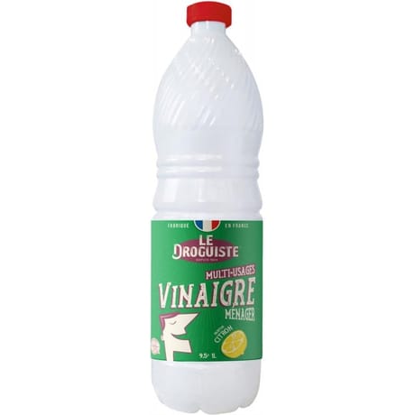 Le droguiste vinaigre de nettoyage citron 9,5° ecocert 1l