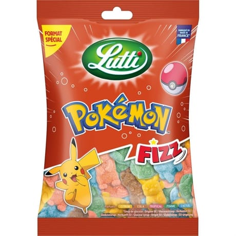 Lutti pokemon fizz promo 300g