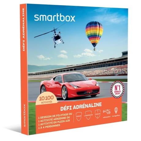 Coffret smartbox défi adrénaline