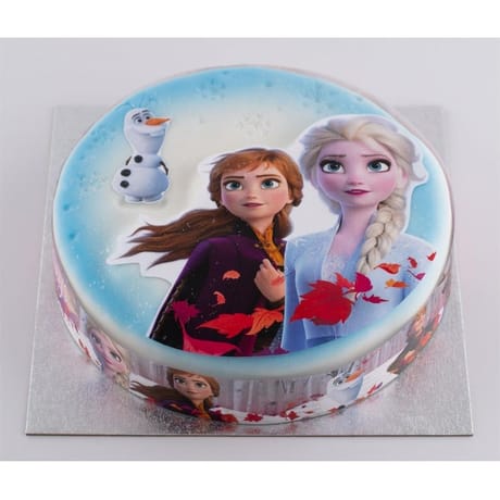 Gâteau 3D la reine des neiges II