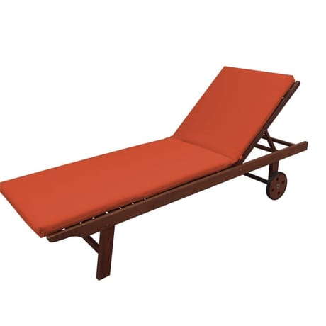 Bain de soleil 185x55cm terracotta
