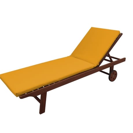 Bain de soleil 185x55cm moutarde