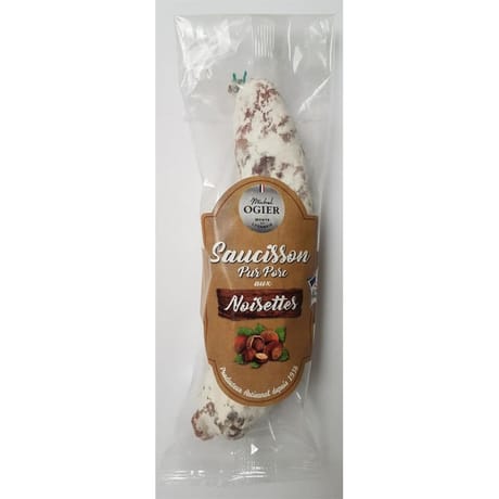 Salaison Ogier saucisson pur porc noisette 150g