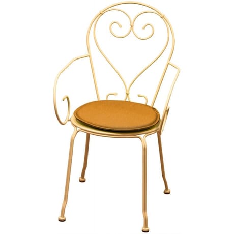 Galette ronde diam 38cm moutarde