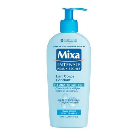 Mixa Intensif Peaux Sèches hydratation 48h 250ml