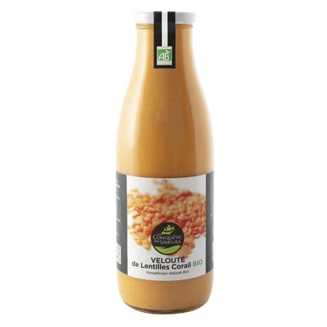 VELOUTE LENTILLE CORAIL BIO