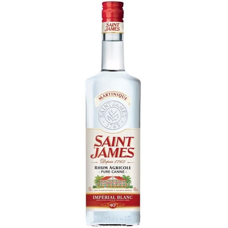 Saint james rhum blanc agricole 1l 40%vol
