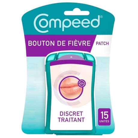 Compeed  patch bouton de fièvre boîte x15