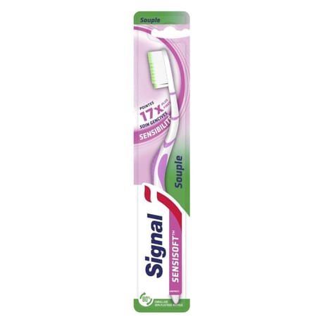 Signal brosse à dents sensisoft sensibilité souple x1
