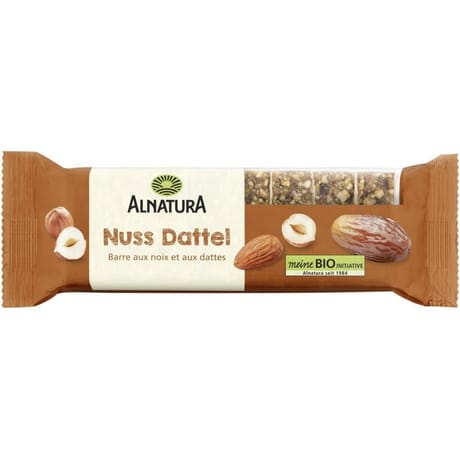 Alnatura barre à la noix et aux dattes 75g bio