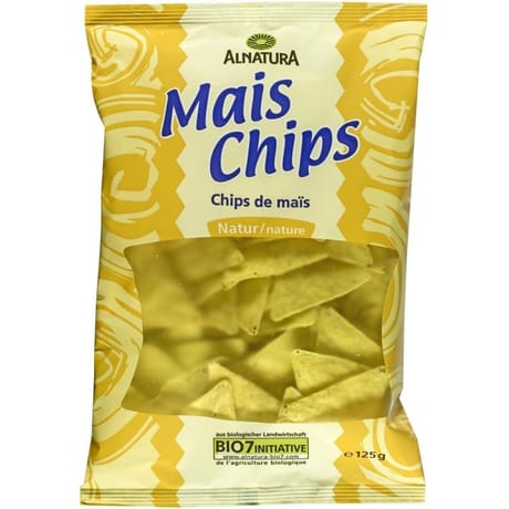 Alnatura chips de maïs nature 125g bio