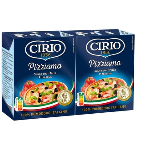 Cirio sauce pizziamo recart 2x390g