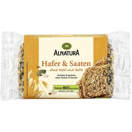 Alnatura pain d'avoine et de graines 300g bio