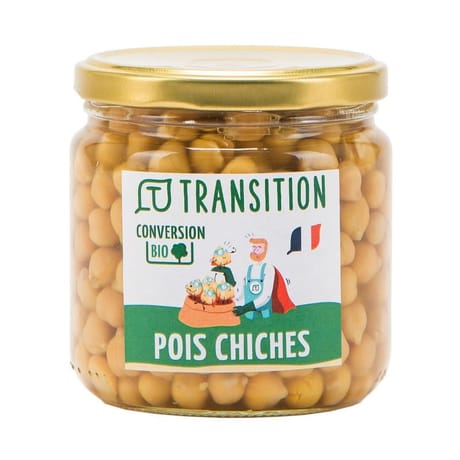 Transition pois chiches conversion biologique 410g