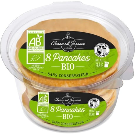 8 pancakes BIO extra moelleux 176G