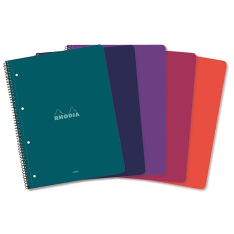 Cahier reliure intégrale microperf 223x295 160 pages sey rhodia