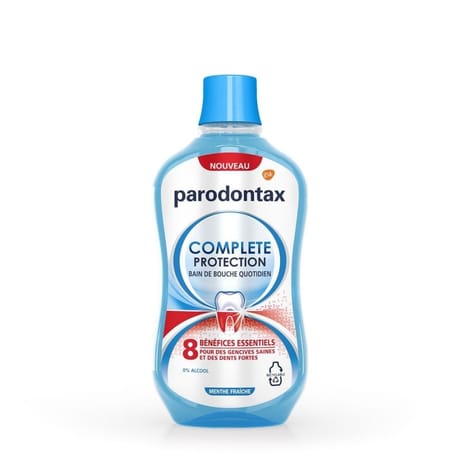 Parodontax bain de bouche complete protection menthe fraiche 500ml