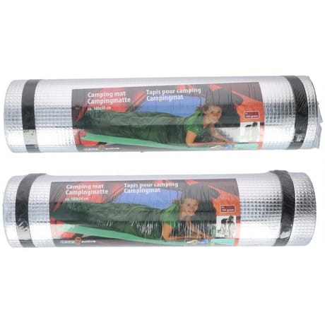 Matelas camping aluminium 180x50cm
