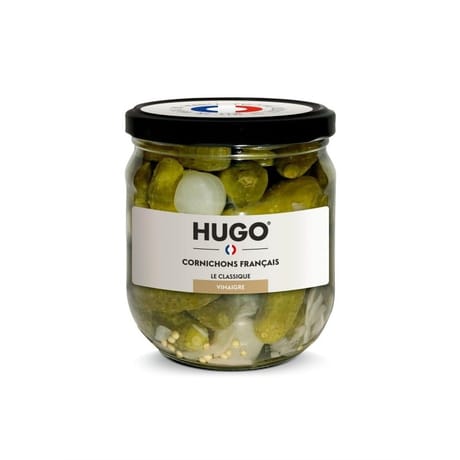 Hugo le cornichon français au vinaigre 210g
