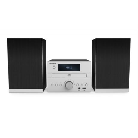 Thomson micro chaine bluetooth radio cd mp3 usb silver MIC122BT