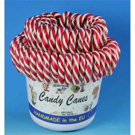 Candy cane rouge blanc 28g
