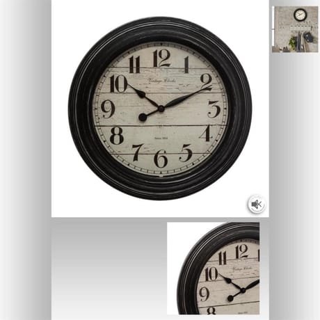 Horloge moulure elyssa  d29cm