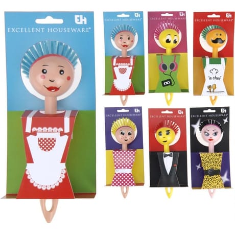 Brosse à vaisselle personnage
