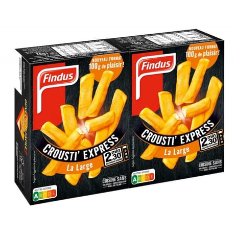 Findus crousti express la large 2x100g