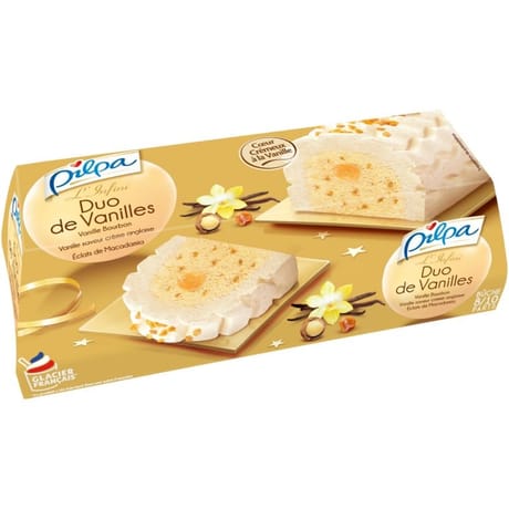 Pilpa bûche l'infini duo de vanilles 8/10 parts 533g