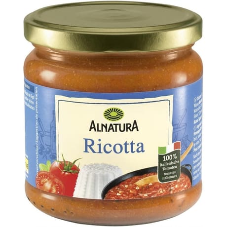 Alnatura sauce tomate à la ricotta 350ml bio