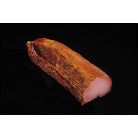Filet de bacon fumé au sel sec