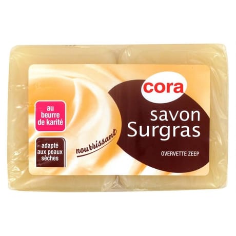 Cora savon surgras 2x100g