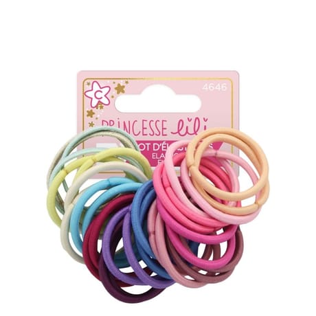 Princesse lili lot élastique fantaisie