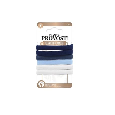 Franck provost élastiques larges mousse x6