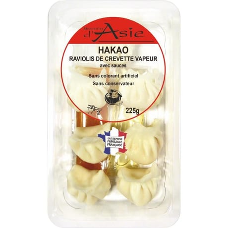 Hakao raviolis crevette vapeur