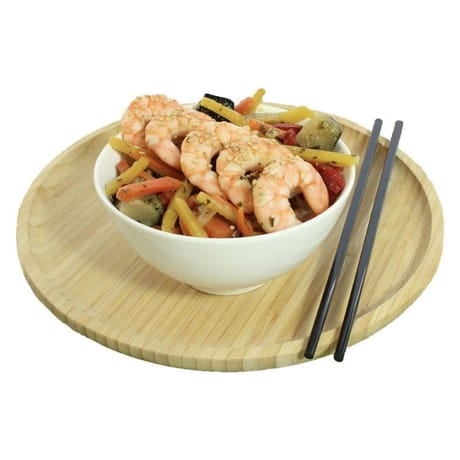 Kit crevettes et légumes à l'asiatique