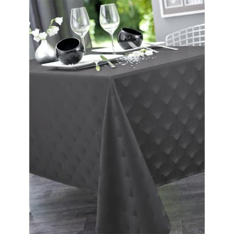 Calitex nappe damassee scale fris fonce rect 150x250cm
