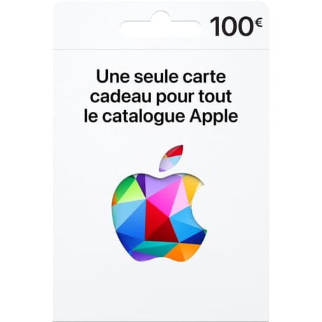 Apple gift card 100e