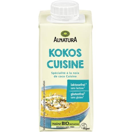 Alnatura spécialite noix de coco cuisine 200ml bio