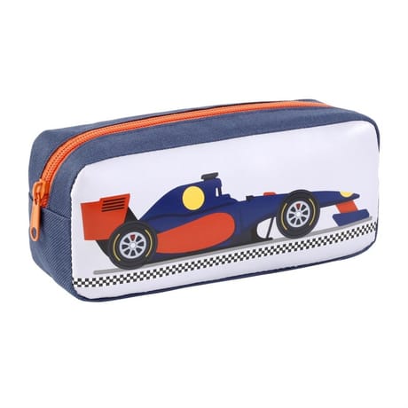 Trousse bleu racing car