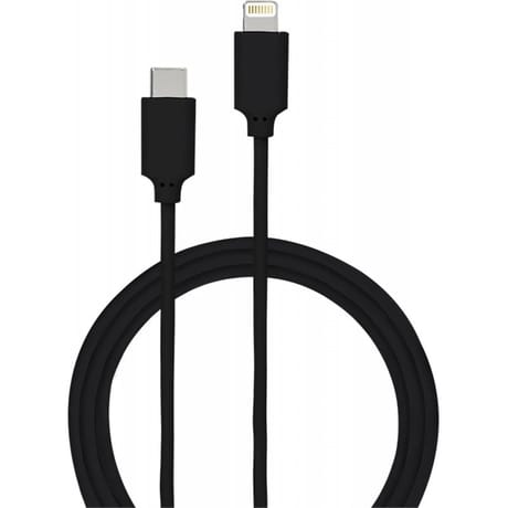 Bigben Connected Câble de charge et synchro 2m lighting / usb-c noir CABMFIC2MB
