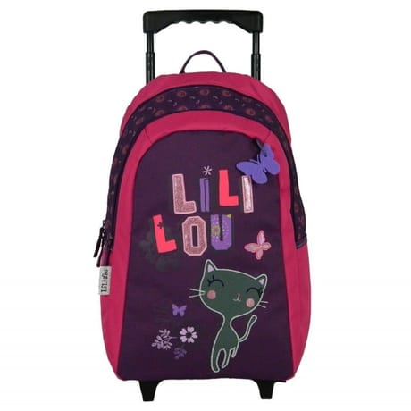 Sac à dos à roulettes lililou