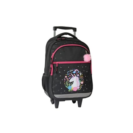 Sac à dos à roulettes licorne