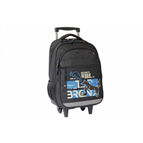 Sac à dos à roulettes panthère