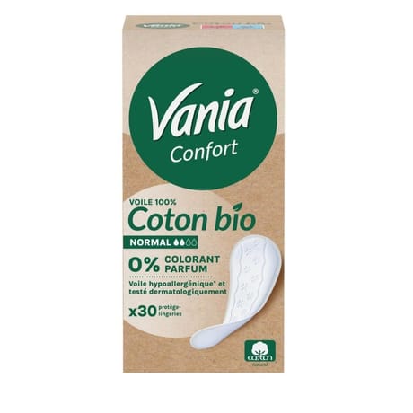 Vania protège slips bio confort x30