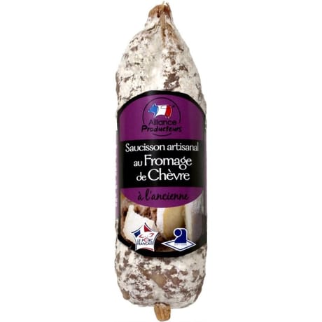 Saucisson au fromage de chèvre VPF 180g