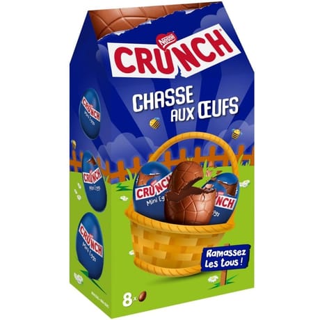 Crunch chasse aux oeufs 120g