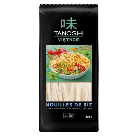 Tanoshi nouilles de riz séchés 400G