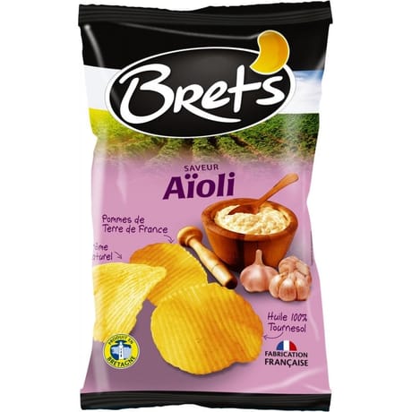 Bret's chips saveur aioli 125g